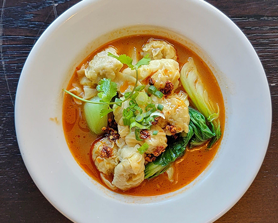 Image: Sichuan Spicy Wontons