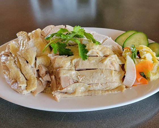 Image: Hainan Chicken Over Rice